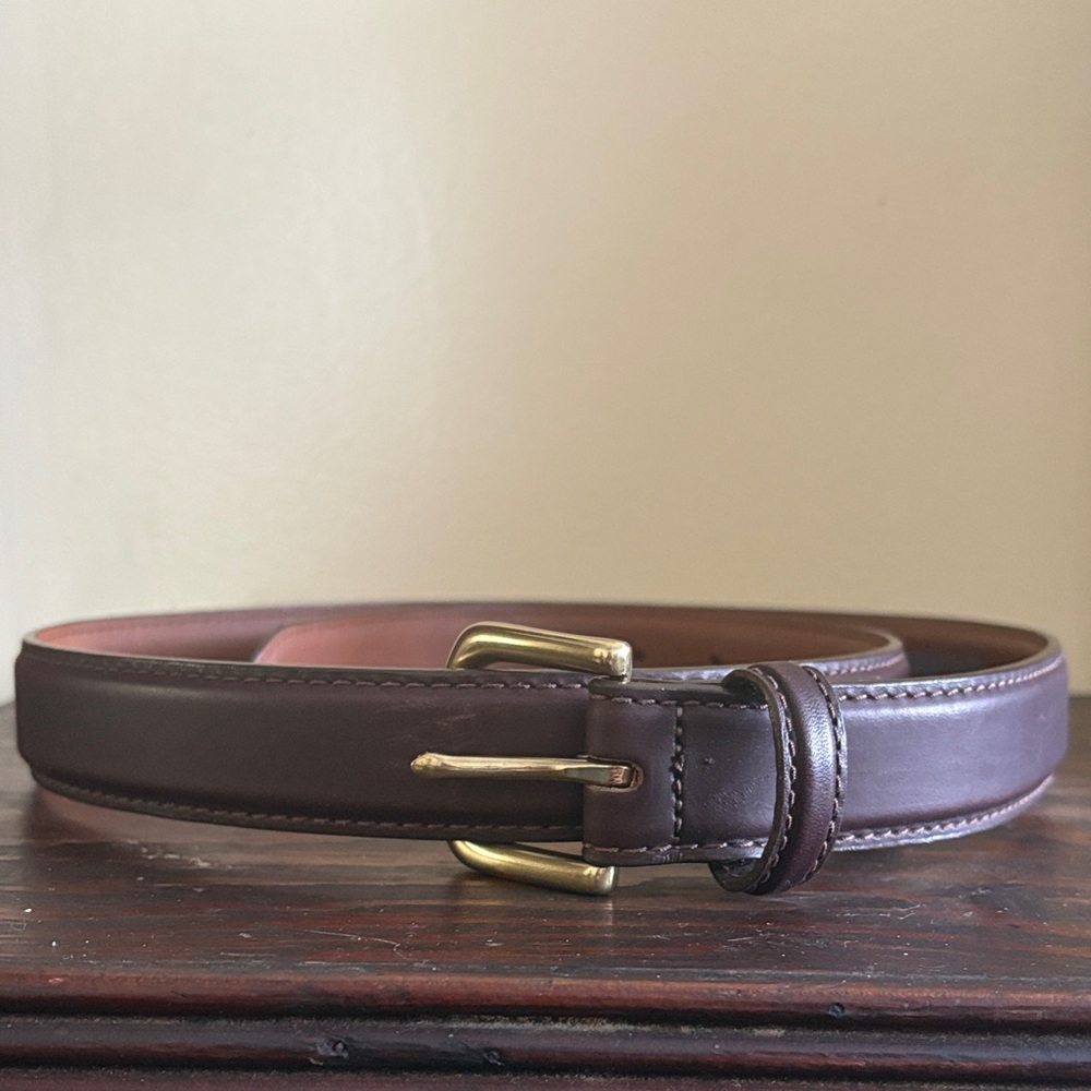 LL Bean Brown Belt
